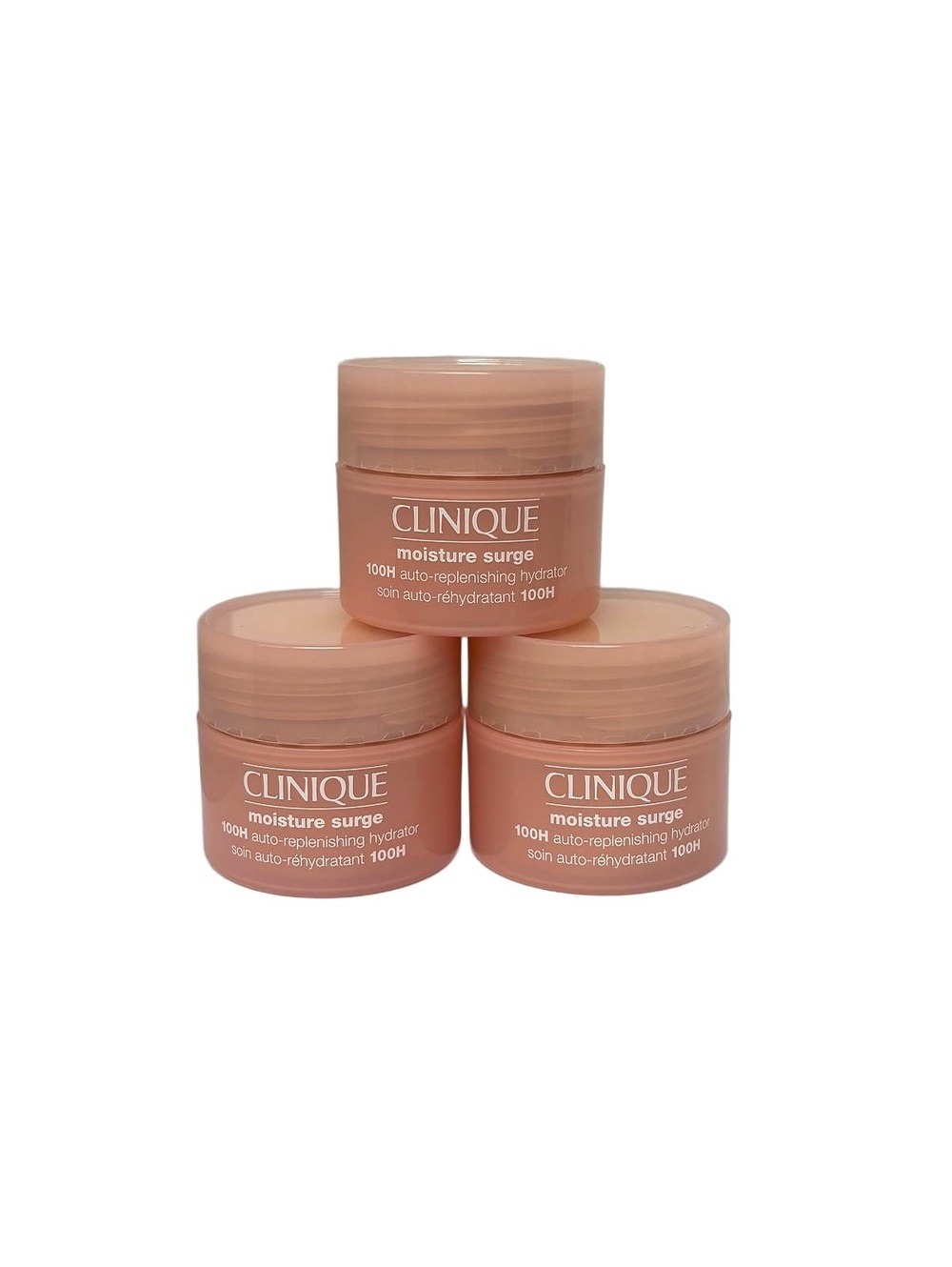 Clinique Moisture Surge 100H Auto-Replenishing Hydrator 15ml 3pc Set Travel Size